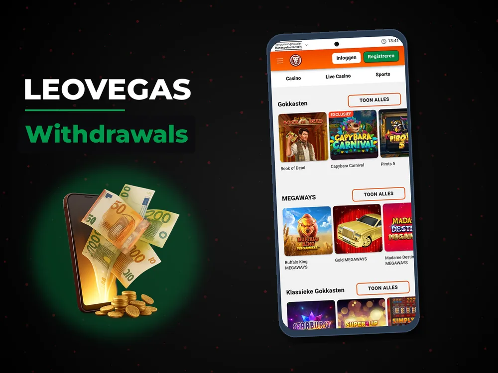 LeoVegas - Withdrawals