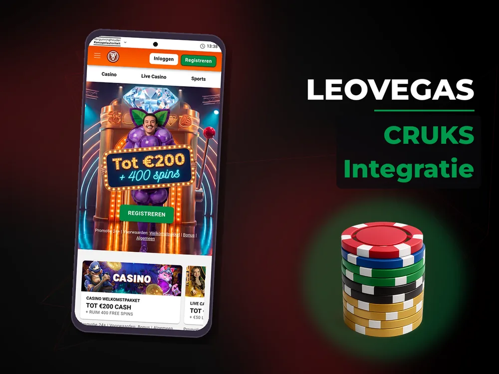 LeoVegas - CRUKS Integratie