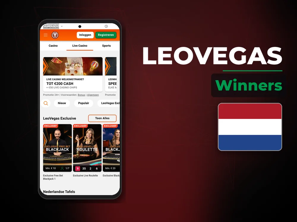 LeoVegas - Winners