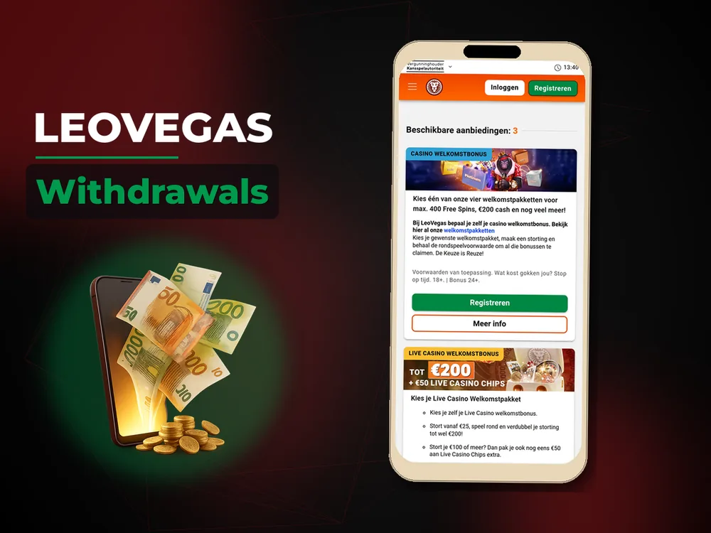 LeoVegas - Withdrawals