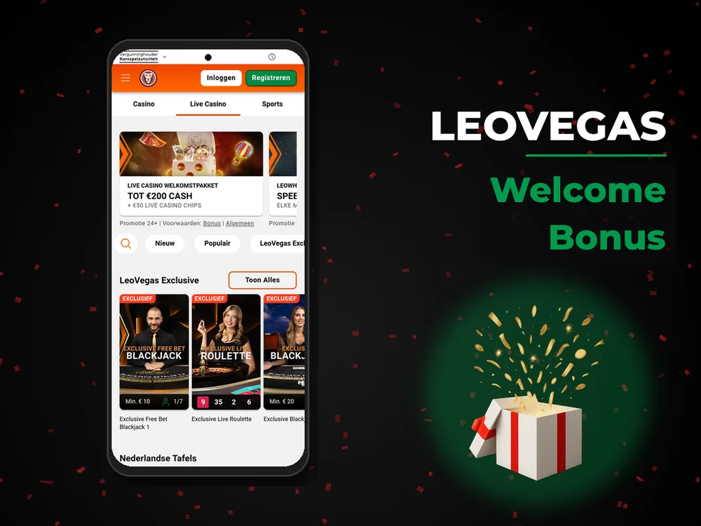 LeoVegas - Welcome Bonus